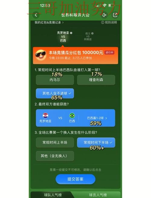 世界杯竞猜平台可靠吗别乱选，真实体验给你答案（世界杯数据）